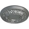 Ekena Millwork Odessa Ceiling Medallion (Fits Canopies up to 2 1/2"), Hand-Painted Platinum, 7 1/2"OD x 1 1/8"P CM07ODPLS - alternate 4